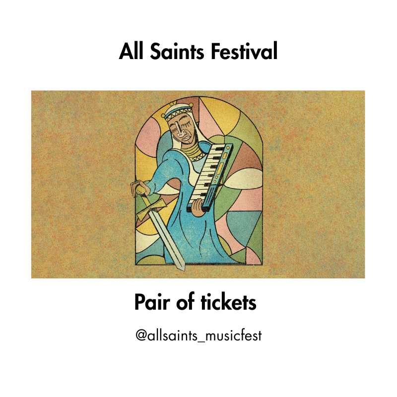 Pair of Tickets to All Saints Festival
