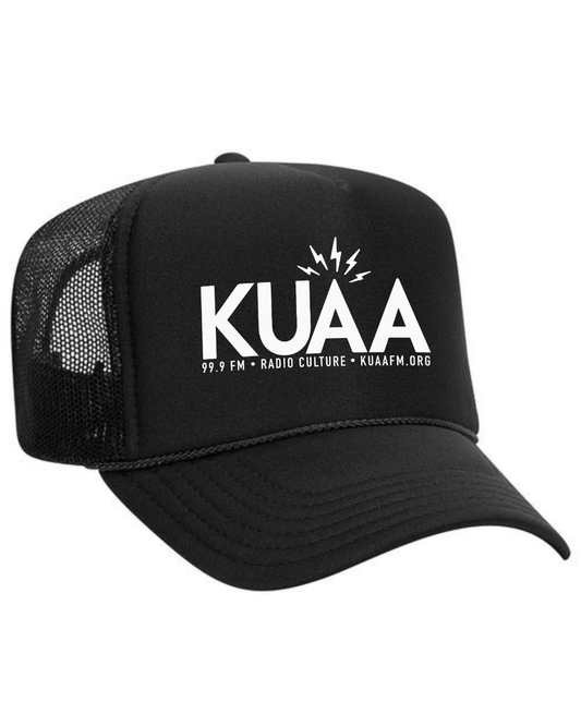 KUAA Trucker Hat Classic Logo (Black)
