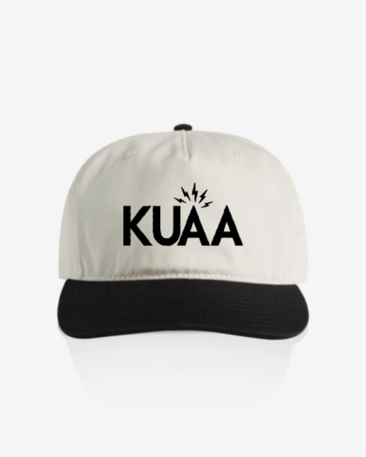 KUAA Two Toned Hat (Black and White)