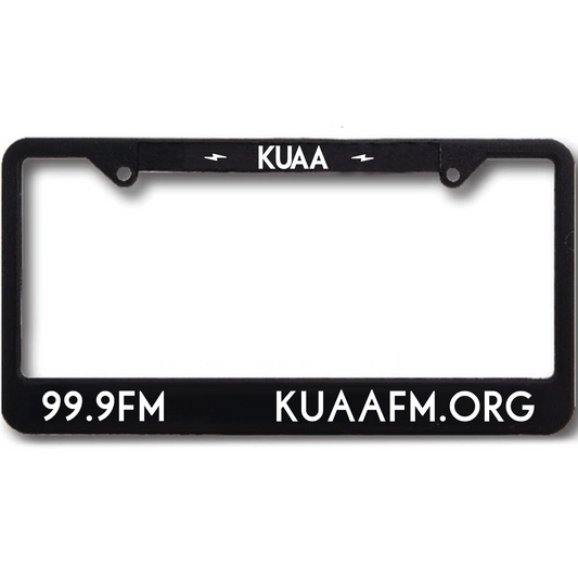 KUAA License Plate Cover