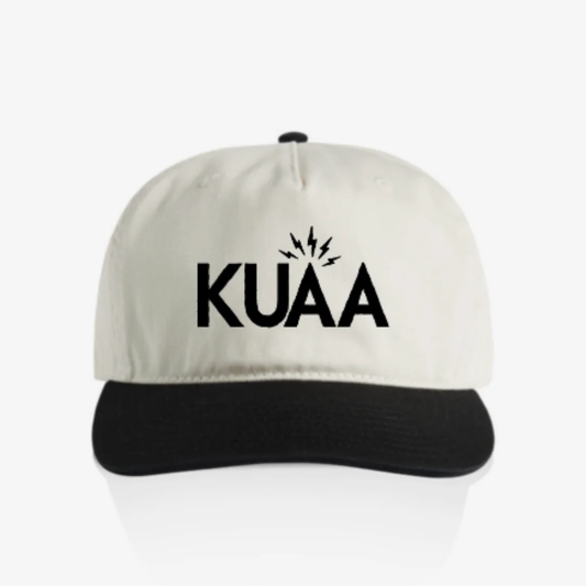 KUAA Two Toned Hat (Black and White)